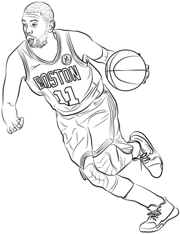 Kyrie Irving Coloring Page